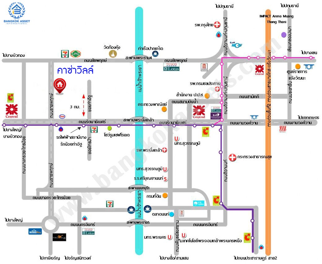 *****บ้านเดี่ยวมือสองหลังมุม โครงการ คาซ่าวิลล์ ราชพฤกษ์-รัตนาธิเบศร์2 แบรนด์ Q.House พร้อมเข้าอยู่ เนื้อที่ 67.7 ตร.ว. ฟังก์ชันจัดเต็ม 3 ห้องนอน 3 ห้องน้ำ จอดรถได้ 2 คัน บนทำเลศักยภาพ ติดถนนราชพฤกษ์ และเพียง 10 นาทีถึงรถไฟฟ้า "สถานีบางรักน้อยท่าอิฐ"